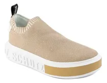 Comprar Tenis Schutz Sneaker Malha Knit Nude - Original Nf