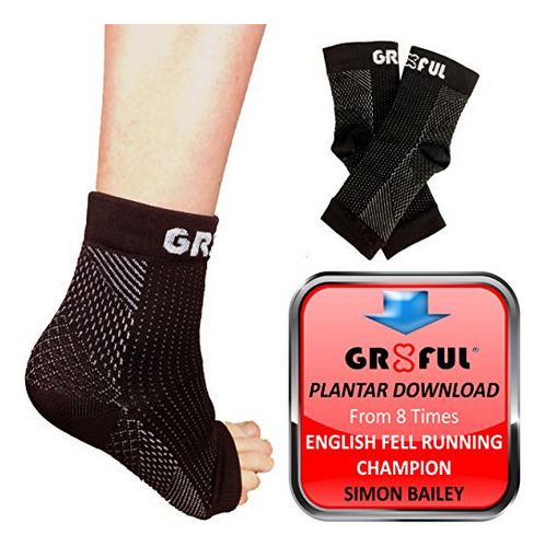 Gr8ful Calcetines Para Fascitis Plantar | Mangas De Soporte