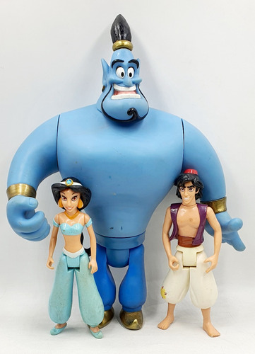 Aladino Y Genio De Disney, Figuras Vintage Años 90´s