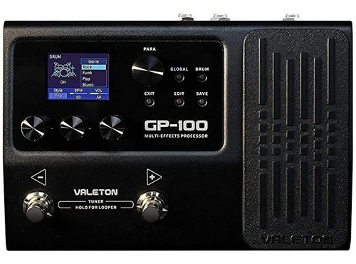 Pedal de efecto Valeton GP Multi-Effects Processor GP-100 negro