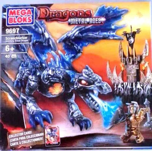 Mega Bloks Dragons.  Como Nuevo Sin Uso Edad +6.