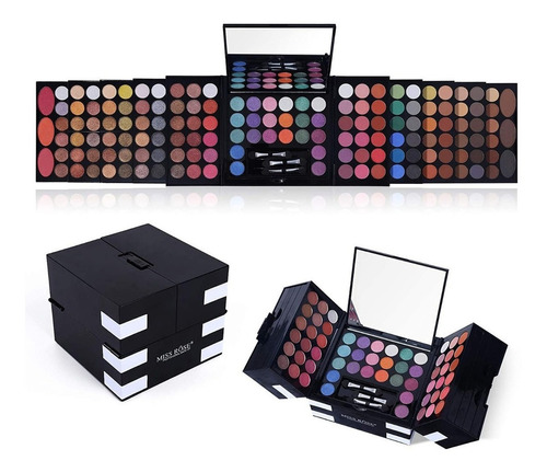 Kit De Maquillaje Todo En Uno 142 Colores Caja De Lujo