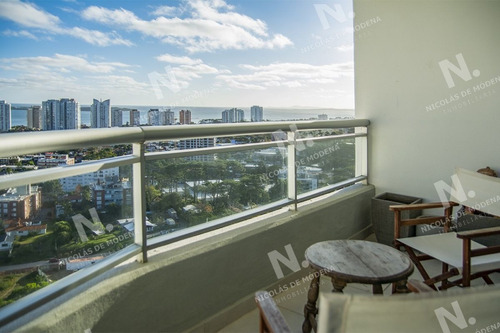 Imagen 5 de 30 de Penthouse En Venta Con Vista A La Mansa En Torre Ocean Drive Ii - Punta Del Este Roosevelt