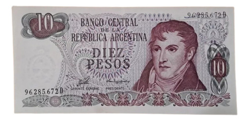 Bottero N 2361 Billete 10 Pesos Sin Ley. Sc