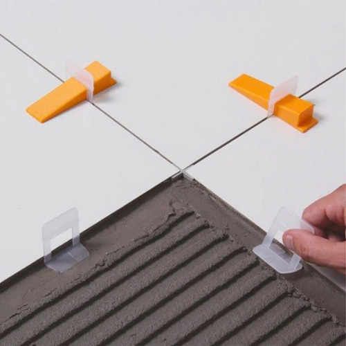 Espaçador Nivelador Smart 300 Peças Kit Cortag + 50 Cunha