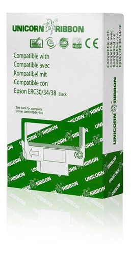 Cinta Para Erc-38, Erc-34, Erc-30, Epson Tm270 Marca Unicorn