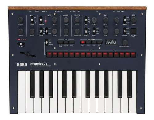 Korg Monologue Sintetizador Monofonico Analogico 25 Teclas