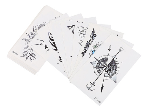 Calcomanías De Tatuaje, Versión Coreana, 40 Hojas