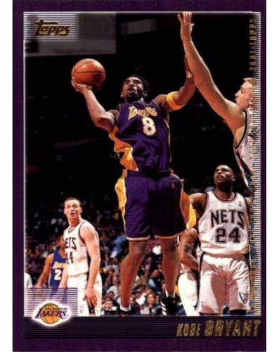 Topps 189 Kobe Bryant Los Angeles Lakers Nba Basketball Trad