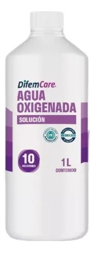 Agua Oxigenada Diperox Difem Pharma 1 L