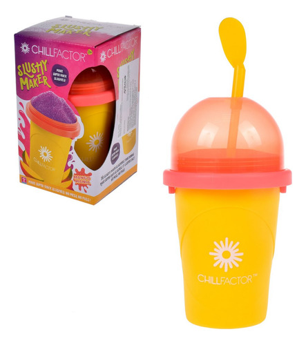 Vaso Para Hacer Granizados Chillfactor - Amarillo