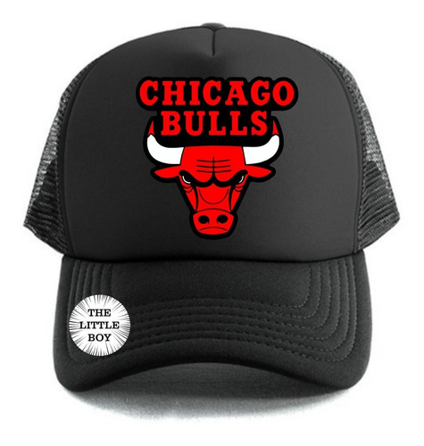 Gorra Trucker  Chicago Bulls Para Niño