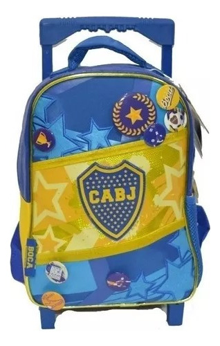 Mochila Carro Jardin 12 Boca Juniors Cresko