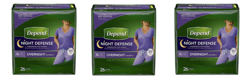 Depend Night Defense Toqrnz - Ropa Interior Para Incontinenc