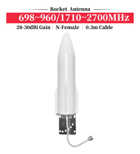 Cable Antena Rocket 28-30 Dbi 3g 4 G.. 3 M 698-960 1710-2700