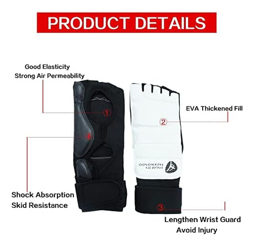 Guantes De Combate De Taekwondo Protectores De Manos Y Pies