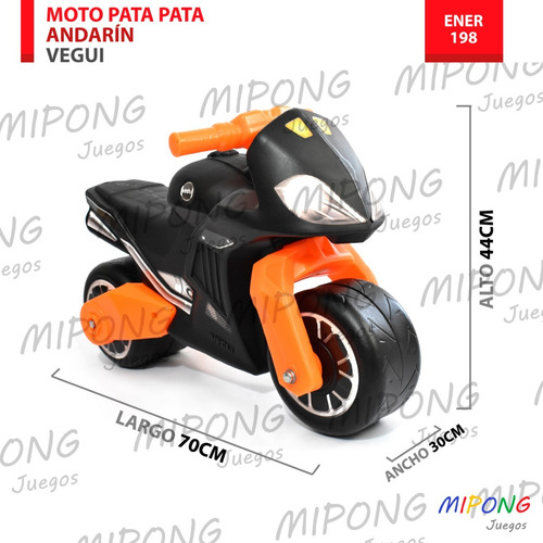 Imagen 4 de 9 de Moto Pata Pata Ener Andarin Niños (sin Luz)