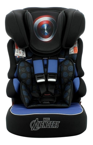 Imagem 1 de 3 de Cadeira infantil para carro Team Tex Marvel Beline Luxe Capitão América
