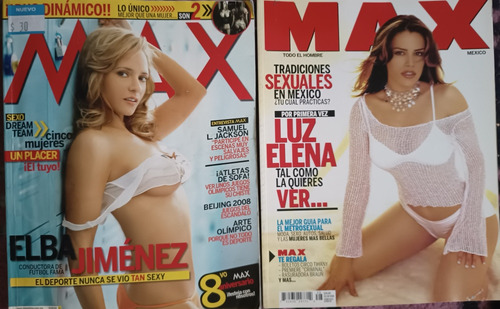 2 Revistas Max Elba Jiménez Y Luz Elena González