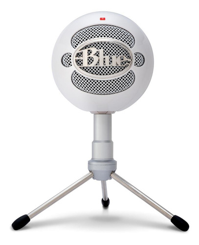 Microfone Blue Snowball Ice Condensador  Cardióide Branco