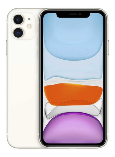 Apple iPhone 11 128gb Blanco Cargador Cable Funda Glass Cuot (Reacondicionado)