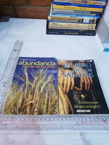 Paquete De 2 Libros El Libro De Los Santos Cómo Crear Abunda