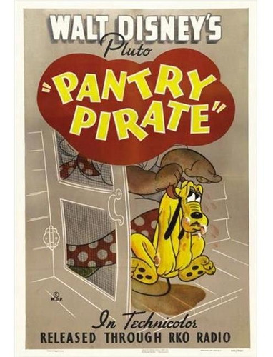 Póster De La Película Pantry Pirate De 27x40 Pulgadas