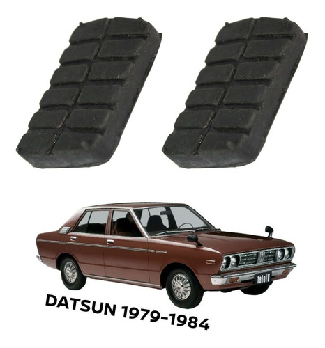 Juego Gomas Pedal Freno Y Clutch Datsun 1981