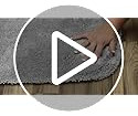 Alfombra De Baño Lavable Ultra Afelpada 56 X 152 Cm Helecho
