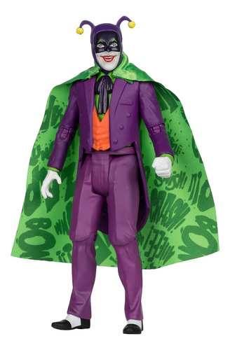 McFarlane Toys - El batimóvil retro de DC y El Joker (Batman 66)