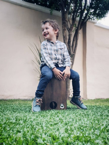 Imagen 4 de 5 de Cajon Peruano Flamenco Niño - Guacamayo - Mini Cajon