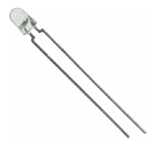 Imagen 1 de 1 de Lote X100 Led 3mm Intermitentes Verde. Arealed Rosario