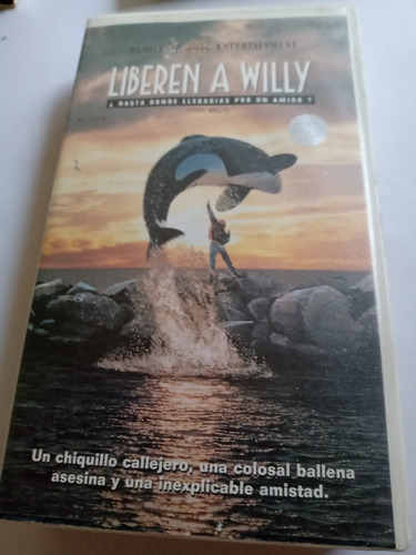 Película Vhs Liberen A Willy Original