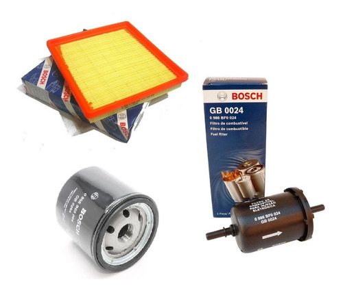 Kit Filtros Aire Aceite Nafta Bosch Vw Suran 1.6 16v Msi