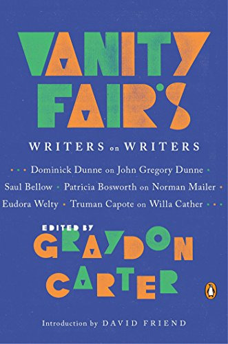 Libro Vanity Fair's Writers On Writers De Carter, Graydon