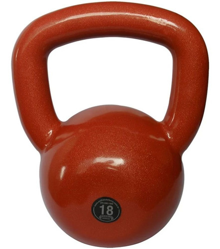 Kettlebell Emborrachado Treinamento Funcional Fitness 18,0kg