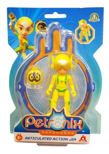 Figura Petronix Defenders De 7 Cm. Matt, Jia, Tim, Emma