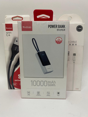 Power Bank Con Cables Yoobao 