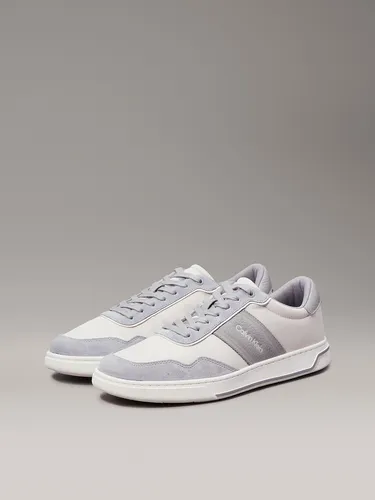 Zapatillas Low Top Lace Up Mix Gris Calvin Klein