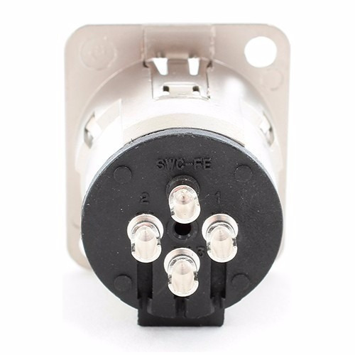 Switchcraft E3msc Conector Xlr Macho 3 Contactos P/ Chasis