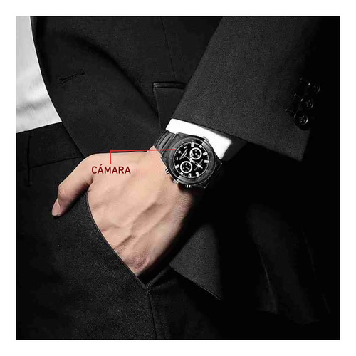 Cámara Reloj Espía Oculta 32gb Visión Nocturna 1080p T11