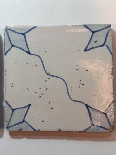 Imagen 3 de 4 de Antiguo Azulejo Pas De Calais 7682