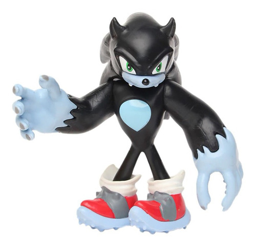 Set 5 Figuras De Sonic Knuckles Medianos De Colección