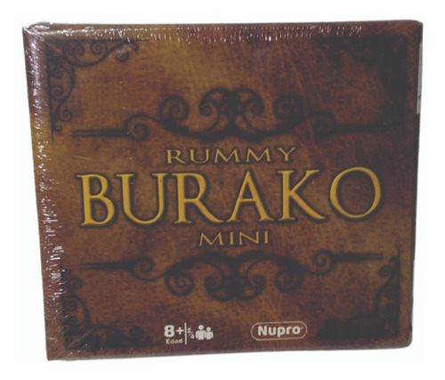 Juego De Mesa Rummy Burako Mini Nupro +8 Años 2-4 Jugadores