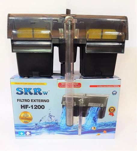 Filtro Externo Para Aquario Skrw Hf-1200 1200l/h ( 127v )