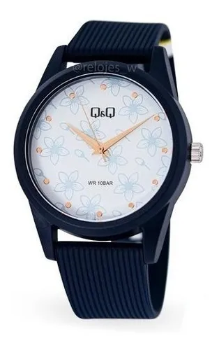 Reloj Q&Q Hombre Plateado Blanco QZ00J204Y – Relojes W