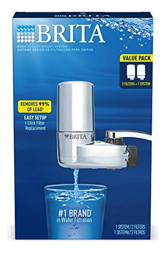 Sistema De Filtro De Agua De Grifo De Montaje Básico Brita, 