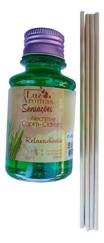 Aromatizador De Ambiente Difusor Alecrim Capim - Cidreira