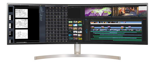 Monitor LG 49 Curvo Ultrawide Panel Nanoips Dual Qhd 5120x