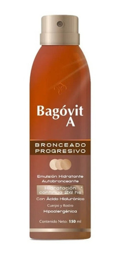Bagovit Bronceado Progresivo Spray Autobronceante 150ml